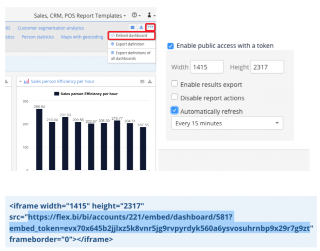 public access token setup